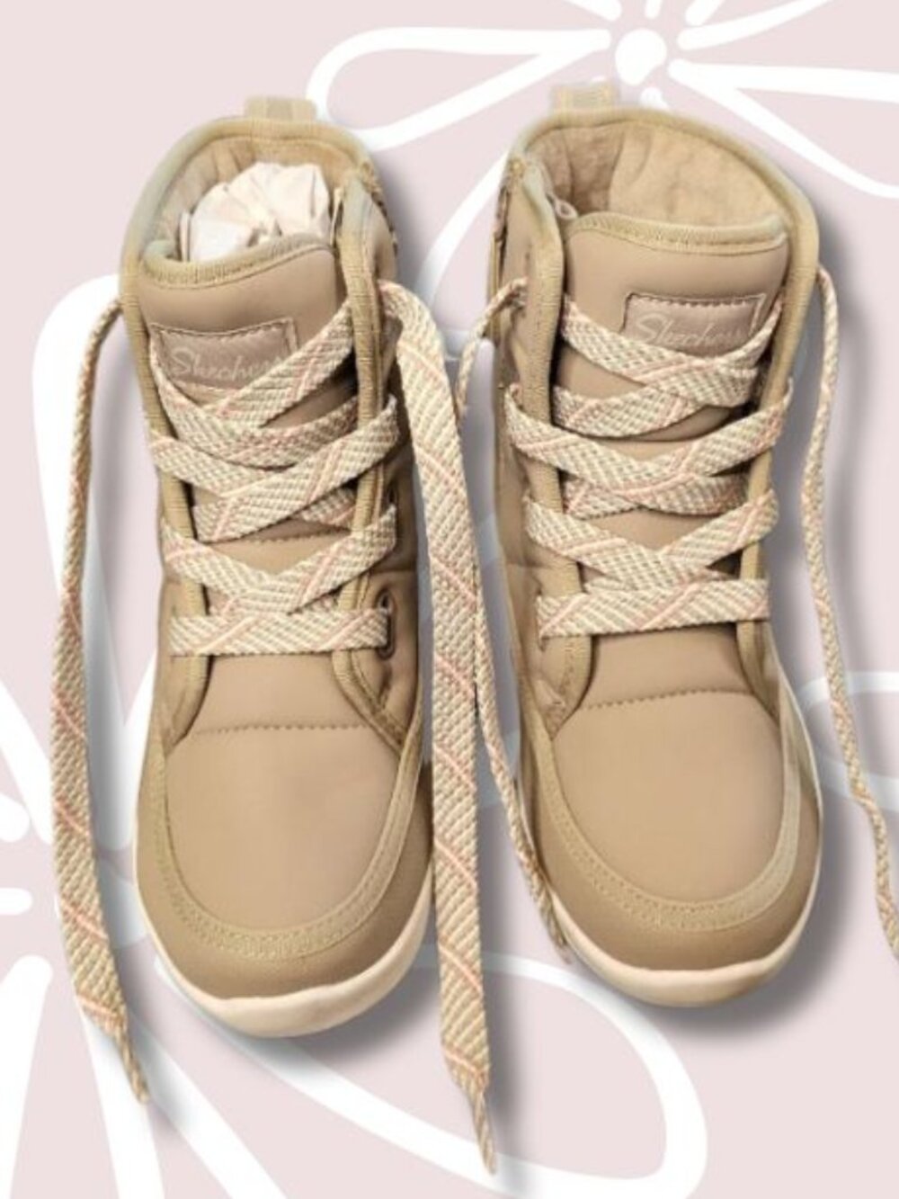SKECHERS NWT Waterproof Tahoe Boots Size 6.5 Taupe - Picture 2 of 14